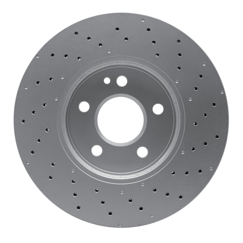 Mercedes-Benz GLA200 Brake Rotor (1) - Front - R1 Concepts - GeoSPEC Coated, Drilled - `12-`17